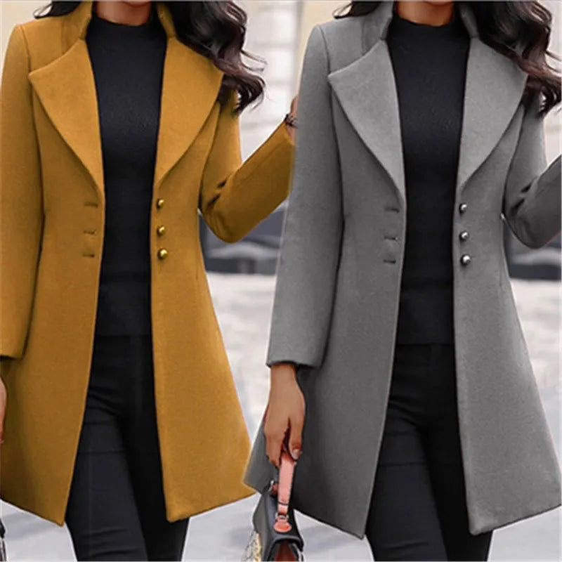 Ladies, Behold The Chic Woolen Coat!